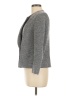 Theory 100% Cotton Chevron-herringbone Gray Blazer Size 6 - photo 5