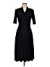 Evan Picone Solid Black Cocktail Dress Size 6 - photo 1