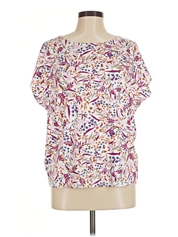Ann Taylor Factory 3/4 Sleeve T-Shirt (view 1)