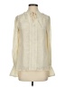 Sundance Ivory Long Sleeve Blouse Size XS - photo 1