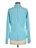 Sigrid Olsen Polka Dots Blue Track Jacket Size M - photo 2