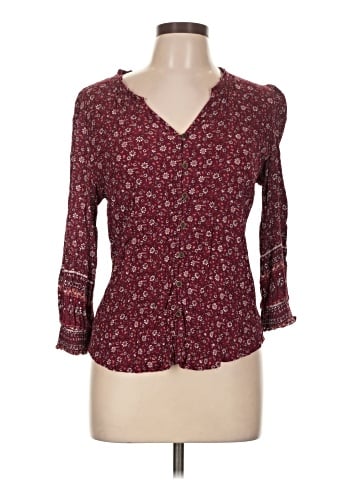 MASON & BELLE 3/4 Sleeve Blouse (view 1)