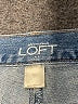Ann Taylor LOFT Outlet Hearts Blue Jeans Size 10 - photo 4
