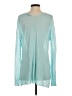 Acrobat 100% Linen Teal Pullover Sweater Size S - photo 2