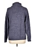 L.L.Bean Solid Blue Turtleneck Sweater Size L - photo 2