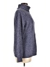 L.L.Bean Solid Blue Turtleneck Sweater Size L - photo 4