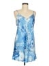 August Silk 100% Silk Blue Sleeveless Silk Top Size 8 - photo 1