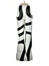Boohoo 100% Polyurethane Graphic Silver Track Pants Size 2 - photo 1