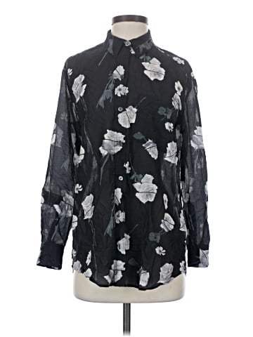 Equipment Long Sleeve Blouse (view 1)