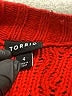 Torrid 100% Acrylic Red Cardigan Size 4X Plus (4) - photo 7