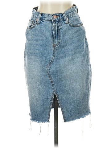 Marine Layer Denim Skirt (view 1)