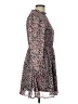 Lulus 100% Polyester Print Pink Cocktail Dress Size L - photo 4