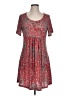 Reborn Paisley Red Casual Dress Size L - photo 1