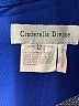 Cinderella Divine 100% Polyester Metallic Blue Cocktail Dress Size 12 - photo 7