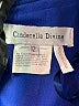 Cinderella Divine 100% Polyester Metallic Blue Cocktail Dress Size 12 - photo 8