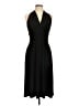 Evan Picone Solid Black Cocktail Dress Size 10 - photo 1