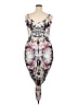City Chic Graphic White Cocktail Dress Size 18 Plus (M) - photo 2