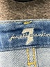 7 For All Mankind Stripes Blue Jeans Size 26 waist - photo 4