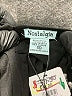 Nostalgia Black Cocktail Dress Size S - photo 7