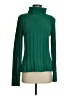 Basic Editions 100% Polyester Green Turtleneck Sweater Size S - photo 1