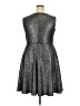 Torrid Metallic Silver Cocktail Dress Size 2X Plus (2) - photo 2
