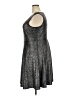 Torrid Metallic Silver Cocktail Dress Size 2X Plus (2) - photo 5