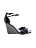 Nine West Black Wedges Size 8 - photo 1