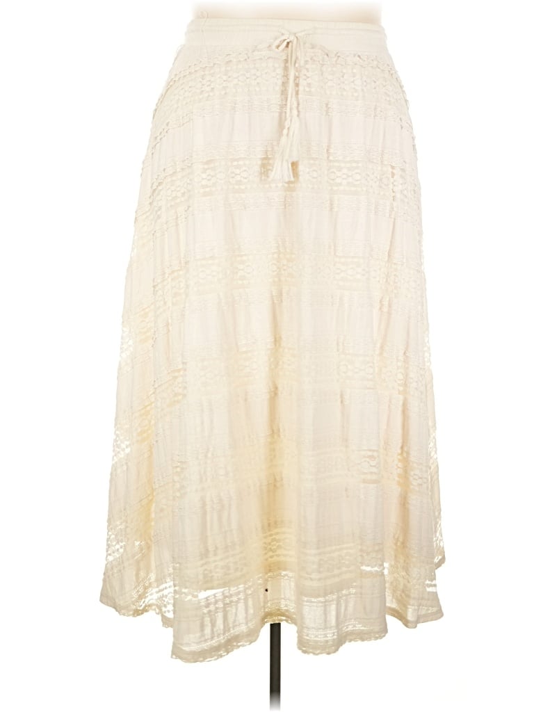 Pre-owned Torrid Casual Skirt In Ivory