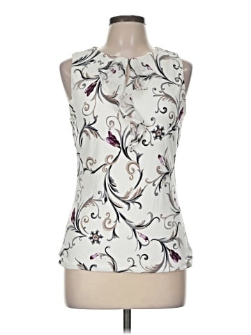 White House Black Market Sleeveless Blouse (view 1)