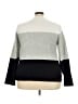 J.Crew Factory Store Color Block Gray Pullover Sweater Size 2X - photo 2
