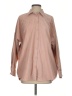 Zara Solid Tan Long Sleeve Button-Down Shirt Size S - photo 1