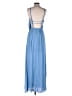 Lulus 100% Rayon Blue Casual Dress Size M - photo 2