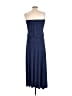 Veronica M. 100% Polyester Blue Casual Dress Size M - photo 2