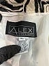 Alex Evenings 100% Polyester Animal Print Ivory 3/4 Sleeve Blouse Size XL - photo 7