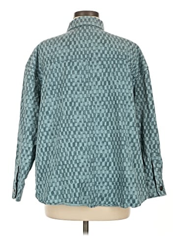 Future Collective Long Sleeve Button-Down Shirt (view 2)