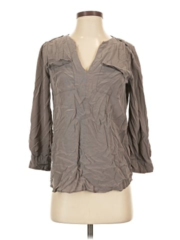 Joie 3/4 Sleeve Silk Top (view 1)