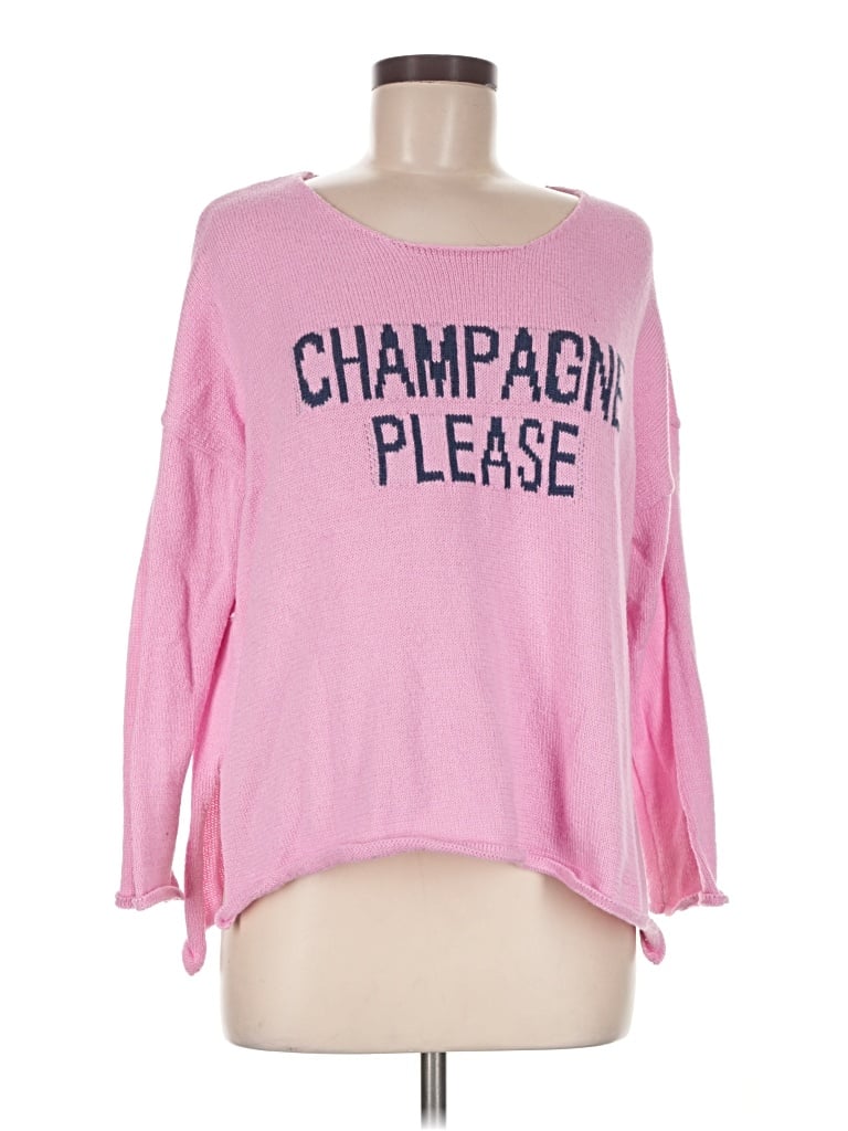 Pre-owned Miracle Pullover Sweater In Pink