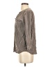 Joie 100% Silk Gray 3/4 Sleeve Silk Top Size S - photo 5