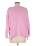 Miracle 100% Polyester Pink Pullover Sweater Size M - photo 2