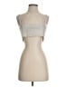 12th Tribe 100% Polyester Silver Sleeveless Top Size S - photo 1