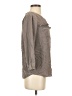Joie 100% Silk Gray 3/4 Sleeve Silk Top Size S - photo 4