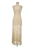 Unbranded 100% Polyester Tan Cocktail Dress Size M - photo 1