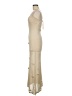 Unbranded 100% Polyester Tan Cocktail Dress Size M - photo 5