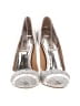 Badgley Mischka Silver Heels Size 6 1/2 - photo 2