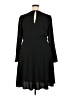 City Chic Solid Black Casual Dress Size 18 Plus (M) - photo 2