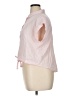 Francesca's 100% Cotton Pink Sleeveless Button-Down Shirt Size XL - photo 5