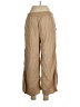 H By Halston Solid Tan Linen Pants Size L - photo 2