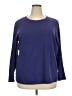Isaac Mizrahi LIVE! 100% Cotton Blue Pullover Sweater Size 2X - photo 1