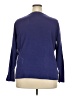 Isaac Mizrahi LIVE! 100% Cotton Blue Pullover Sweater Size 2X - photo 2