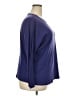 Isaac Mizrahi LIVE! 100% Cotton Blue Pullover Sweater Size 2X - photo 4